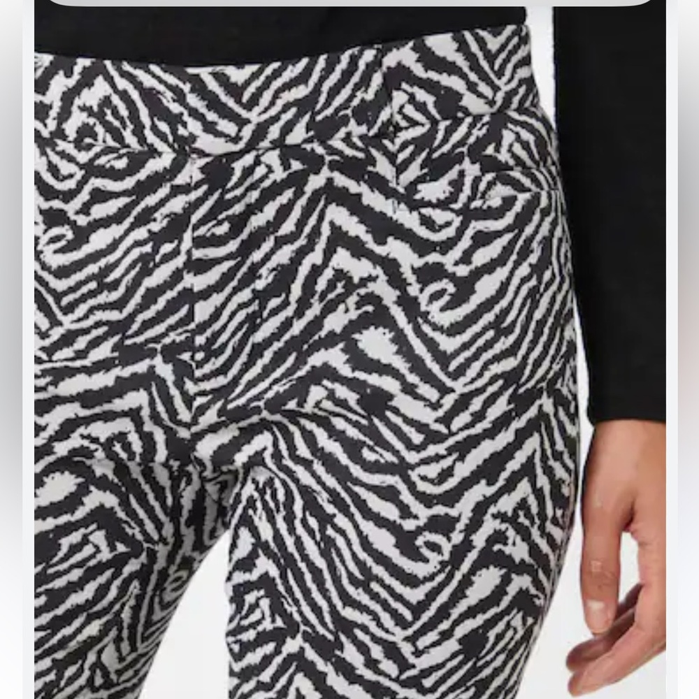 Banana Republic Zebra Print Sloan Pants Size 4